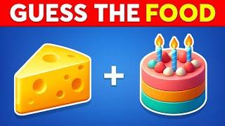 Guess the SNACK & JUNK FOOD by Emoji? Emoji Quiz Challenge 2025