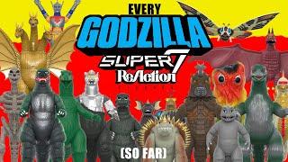 Every Godzilla Super7 ReAction Figure (So Far)