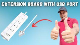 Embox extension board with usb port | Extension Board with USB Port and individual switch