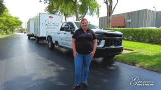 Grimes Events & Party Tents Restroom Trailers | VUP Media