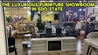 Good News Welcome To The Luxury Furniture Shop In Edo State Nigeria.