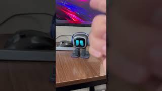 EMO Pet Playing “Heads Up!”  | Fun little Robot!  EMO Desktop Pet!
