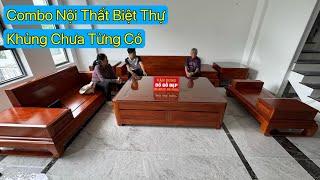 Trọn Bộ Nội Thất Biệt Thự Cực Khủng Cực VIP Tại Hà Nội.