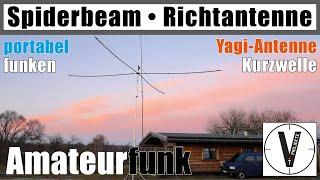 Spiderbeam • Antenne 10-15-20 m • Amateurfunk • Vorstellung • Yagi-Antenne • Richtantenne • deutsch