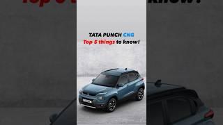 Tata Punch CNG - Details in 1 Minute! CarWale #shorts #TataPunch #CNG