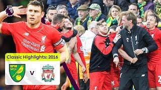 Jürgen Klopp LOSES His Glasses! | Norwich 4-5 Liverpool | Premier League Highlights