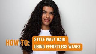 How To Style Wavy Hair Using Effortless Waves | Curlsmith