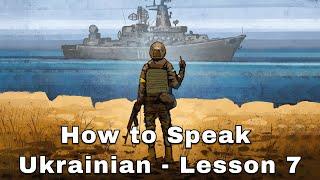 Learn Ukrainian: Lesson 7 | Nonstop Speaking Method | Beginner Ukrainian (Level 1)