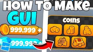 How To Make GUI | Roblox Studio