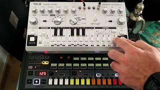 Josh Wink Higher State of Consciousness -Creating and Download Pattern SynthTool Behringer TD-3 Rd-8