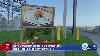 Oswego's Sheldon Beach now complete