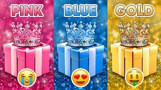 Choose Your Gift...! Pink, Blue or Gold ⭐️ How Lucky Are You? 