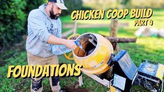 Building a chicken coop from scratch  - part 4  - FOUNDATION