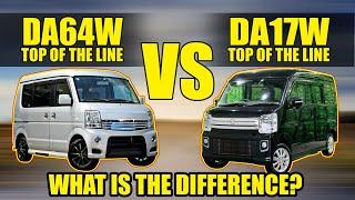 DA64W TOP OF THE LINE VS DA17W TOP OF THE LINE/MINI VAN