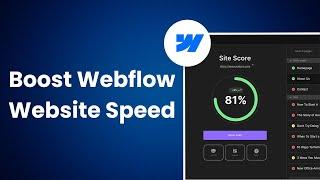 Boost Your Webflow Site Speed Easily | Webflow Speed Optimization App - Webflow App Marketplace