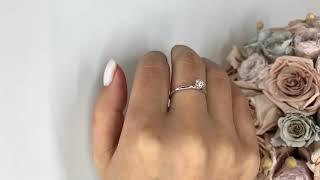 Кольцо с бриллиантом 0.3ct