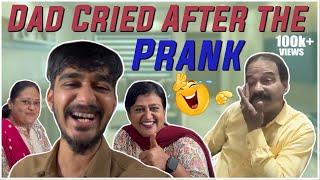 We Pranked my Dad and He Started Crying  | Samsameer_insta