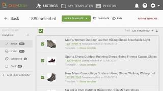CrazyLister in 40 seconds - Professional eBay Listings