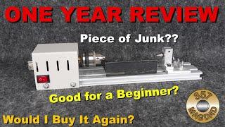 Mini Wood Lathe - One Year Review