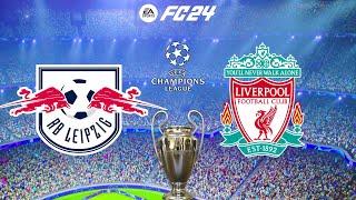 FC 24 | RB Leipzig vs Liverpool - UCL Champions League - PS5™ Full Match & Gameplay