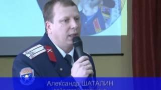 Маркс ТВ "Вручение штандарта кадетам" 26.04.13 г.