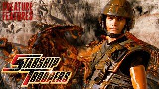 Fighting a horde of alien spiders | Starship Troopers | Creature Features