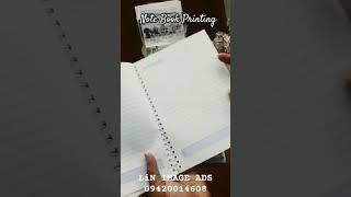 Note Book Printing #notebook #book #printing #promotion #gifts #bookprinting #localbusiness #binding