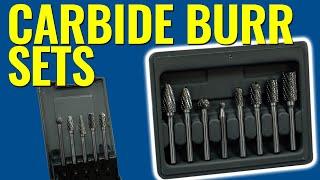 Why You NEED a Set of Carbide Burrs in Your Toolbox! Eastwood 5 Piece & 8 Piece Carbide Burr Sets