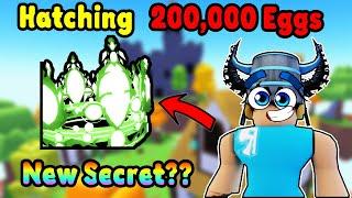 HATCHING 200,000 EGGS IN TAPPING LEGENDS FINAL NEW SECRET???