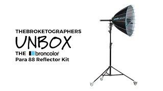 Unboxing a Broncolor Para 88 Reflector Kit // The Broketographers