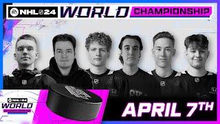  EA SPORTS NHL 24 World Championship | World Final live from New York 