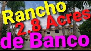 Rancho de 2.8 ACRES de venta en Corona Ca.