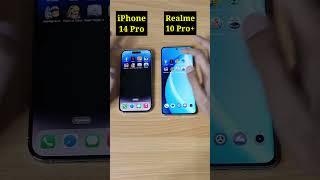 IPHONE 14 PRO Vs REALME 10 PRO PLUS SPEED TEST COMPARISON  |