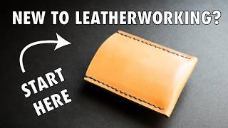 The BEST Beginner Leathercraft Project | FREE PLANS