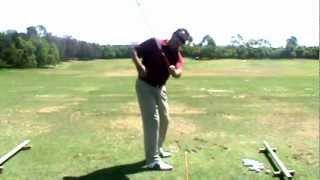Golf swing takeaway