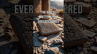 The Oldest Written Story Ever Discovered #gilgamesh  #ancientliterature  #immortality  #epicstories