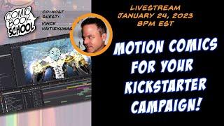 How to Use Motion Graphics for Kickstarter w/Vince Vaitiekunas & PLugo Arts "A Tiger's Tale"