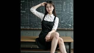 ai lookbook: ulzzang school teacher