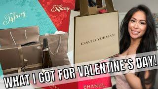 LUXURY WHAT I GOT FOR VALENTINE'S DAY! BULGARI, DAVID YURMAN, IDYL FINE JEWELRY GIFTS UNBOXING HAUL