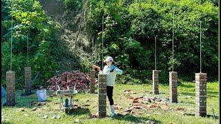 First Steps to Building an Off-Grid Cabin in the Wilderness - building alone in the wilderness