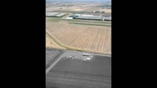 J~3 Cub landing at Frazier Lake Airpark