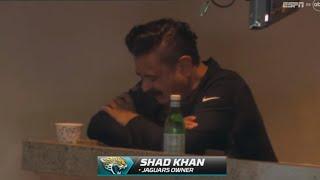 Jaguars Owner Shad Khan woke up quickly after the Jags scored 