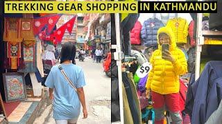 Trekking Gear Shopping in Thamel | Kathmandu 2022 (with prices)