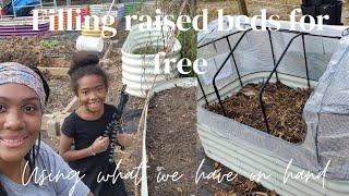 How I'm Filling My Raised Garden Beds For Free Without Bringing In New Soil