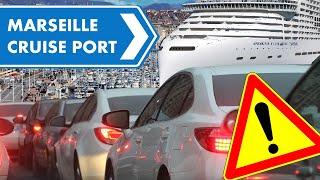 The Marseille Cruise Port is a DISASTER! Embarking on MSC World Europa for a Mediterranean Cruise!