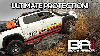 Protect Your Tacoma! Body Armor 4x4 Revo Rock Sliders Install | (2016-2023)