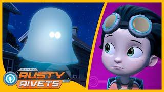 Rusty’s Spooky Adventure  | Rusty Rivets | Cartoons for Kids