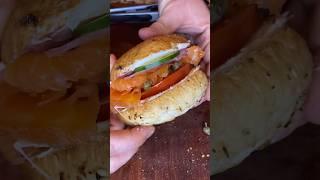 Homemade Lox Bagel 