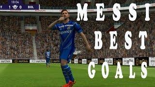 LIONEL MESSI BEST GOALS PES MOBILE || EFOOTBALL