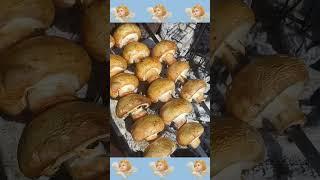РЫБА И ГРИБОЧКИ  #грибы #рыбы #рыба 